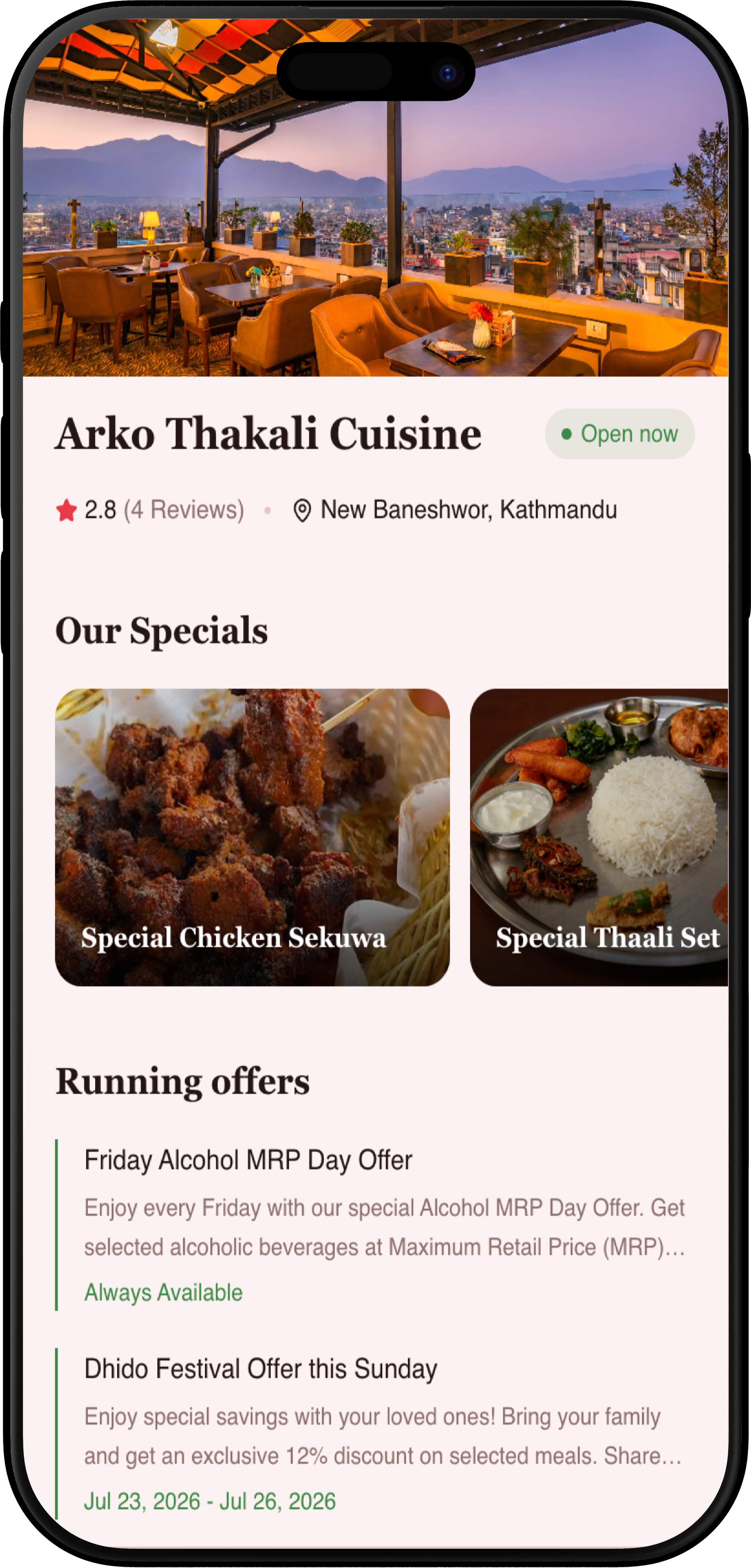 Digital Profile Mobile Mockup